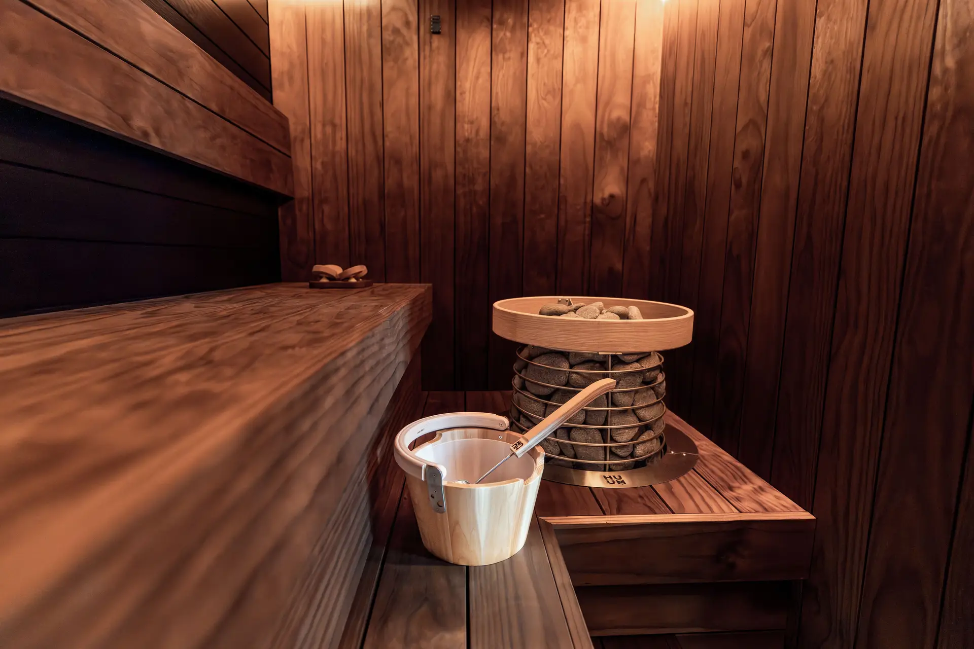Natural wooden architectural surface textures