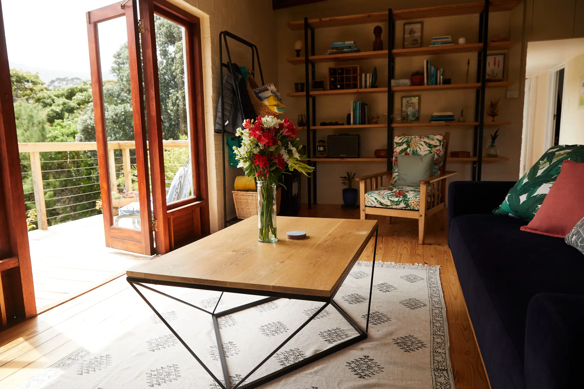 Ponsonby Garden Loft compact layout with tailored storage elements
